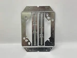 100pk Nvent Caddy Meb1 Mounting Bracket For 4 /4 11/16 Electrical Boxes, Steel. Fixed Price $130.00.