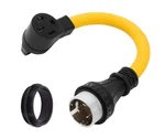 Onetak Nema Ss2-50p To 14-50r 120v/240v 50 Amp Marine Shore Twist Lock 4 Prong. Fixed Price $53.69.