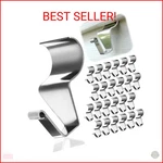 Aminigram 24-pack Vinyl Siding Hooks Hanger, Heavy Duty Stainless Steel Si. Fixed Price $15.16.