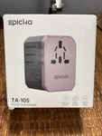 New Universal Travel Adapter, International Power Plug Adapter With 3 Usb-c. Fixed Price $18.00.
