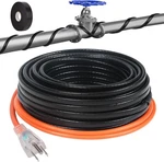 30ft Heat Tape For Water Pipes -40 F Anti-freeze De-icing Heating Tape, Pipe. Fixed Price $58.06.