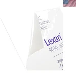 Versatile 12"x12" Polycarbonate Sheet - .030" Thick, Clear & Easy To Work With. Fixed Price $15.19.