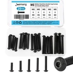 Joamang M6 X 40mm 45mm 50mm 55mm 60mm Button Head Socket Cap Screws Bolts, 10.... Fixed Price $16.91.