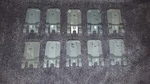 (10) Erico 515a Lay In Light Fixture Clip For Straight & Upturned Lip Fixtures. Fixed Price $6.99.