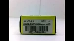 Cooper Lp-cc-25 - Class Cc Low Peak 25a Fuse Pack Of 10. Fixed Price $115.70.