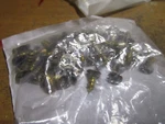 #10-13 X 1/2" Flat Head Phillips Sharp Pt Plain Finish Brass Wood Screw Qty 50. Fixed Price $15.00.