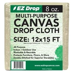 Ez Drop Painter's Large Canvas Fabric Cloth For Painting (12 Ft. X 15 Ft.). Fixed Price $54.87.