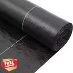 Forimo 2.5'x500' Heavy Duty Landscape Fabric, 4oz Erosion Control Road Barrier. Fixed Price $100.99.