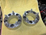 2pc 2" Hhcsop 5x4.5 To Wheel Spacers 87.1mm Hub Bore 1/2"x20 Studs. Fixed Price $29.99.