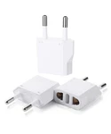 Bates 3 Pack European Travel Adapter - Us To Eu Plug Pack, White. Fixed Price $8.44.