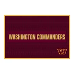 Rico Industries Nfl Football Washington Commanders 12" X 18" Pvc Heavy Duty/thic. Fixed Price $87.41.