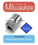 Milwaukee 24mm 1/2" Drive 6 Point Standard Shallow Socket 45-34-9125 24 Mm. Fixed Price $11.45.