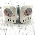 Vintar European Plug Adapter Travel Power 2-pack. Fixed Price $7.67.