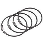 Silipac Stainless Steel Wire Keychain Cable, Twist-lock 6.3" (16 Cm) 2mm. Fixed Price $20.95.