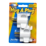 Hug-a-plug Grounded Right Angle Adapter Plug - Twin Pack White. Fixed Price $25.46.