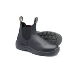 179-065blundstone Steel Toe Slip-on Elastic Side Boots W/ Kick Guard, Black, Au. Fixed Price $176.26.