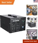 3000va Voltage Transformer Power Converter 110v/220v Ac-ac. Fixed Price $108.99.