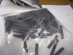 7/32" X 1-1/2" Plain Finish Steel Slotted Spring Pin Qty 100. Fixed Price $15.00.