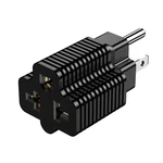 15 Amp Household Ac Plug To 20 Adapter, Nema 5-15p 5-15r/ 5-20r, 5-15p.... Fixed Price $13.47.