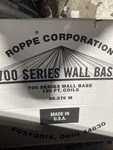 New Roppe Corporation 700 Series Wall Base 75 Feet Long 4" Smoke Made In Usa. Fixed Price $59.99.