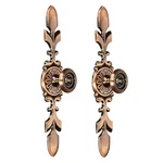 Yohii Dahszhi Cabinet Pull Handle Knob Vintage Copper Tone Long Metal Pulls 1.... Fixed Price $15.89.