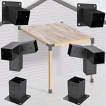 15 Slanted Roof Wall Mount 4x4 Pergola Bracket Kit,troptolky Angled Wood .... Fixed Price $202.39.