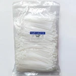 Zip Ties 4 Inch 1000 Pack, Small Clear White Cable Indoor And Outdoor Ny.... Fixed Price $16.86.