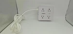 6-foot Powrui 8 Plug Power Strip With 3 Usbs And 1 Usb C. Fixed Price $8.00.