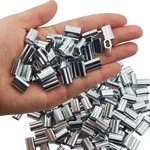 200pcs M1.5 Aluminum Crimping Loop Sleeves For 1/16 Inch Diameter Wire Rope A.... Fixed Price $14.44.
