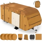 Lanceton 18-20ft Heavy-duty Waterproof Anti-uv Travel Trailer Rv Camper Cover Pk. Fixed Price $269.99.