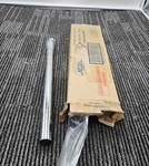(qty 4) Nexel 711235 P14c 14"h Chrome Post Steel Silver Heavy Duty For Shelving. Fixed Price $20.61.