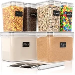 Simply Gourmet Airtight Food Storage Containers With Lids 6 Piece Assorted .... Fixed Price $52.59.