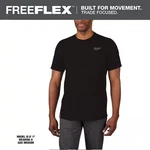 Milwaukee Freeflex - Short Sleeve Hybrid Tee Black M 603b-m. Fixed Price $22.99.