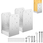 4"x 4" Post Base, 2pcs Stainless Steel Adjustable Anchor Bracket 4x4. Fixed Price $34.52.