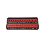 1/4" Sae Peg Socket Holder - Red Mtspsh25s-red Brand New!. Fixed Price $27.61.
