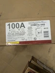 Square D Homeline 100 Amp Main Lug Load Center (model: Hom612l100s. Fixed Price $34.99.
