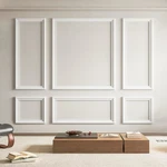 Art3d Pre-cut Wall Molding Set 6 Pcs Wainscoting Accent Panels Open Box. Fixed Price $69.99.