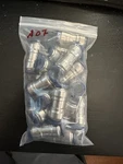 Aignep Nickel Plated Brass Ptc - 88040-06 3/8" Union Qty 21. Fixed Price $80.00.