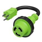 Leisurecords Trailer Dogbone Adapter 15 Amp Male To 30 Female Locking. Fixed Price $26.24.