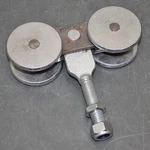 Pemko Sliding Door Hanger 56/fj/s, For Steel Doors, 4400 Lbs, 307 Roller Track. Fixed Price $249.95.