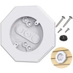 Edciussc Vinyl Siding Mounting Blocks Kit With Built-in Electrical Box White. Fixed Price $21.99.
