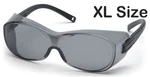 Pyramex Ots Xl Size Safety Glasses With Smoke Lens. Fixed Price $12.00.