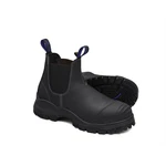 990-050blundstone Steel Toe Slip-on Elastic Side Boots W/ Kick Guard, Black, Au. Fixed Price $188.76.