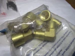3/8" Tube X Female Npt Brass 90 Northway Ptc Dot Air Brake Elbow Qty 5. Fixed Price $20.00.