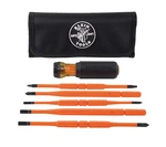 New Klein Tools 32288 8-in-1 Insulated Interchangeable Screwdriver Set -7 Piece. Fixed Price $42.66.