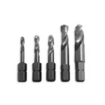 Milescraft Stubbybit High Speed Steel Hex Stubby Drill Bit Set 1/4 Dia. In. Shan. Fixed Price $21.26.