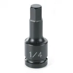 Grey Pneumatic 9908f Soc 1/4 1/4d Imp Hex Male Blk. Fixed Price $21.51.