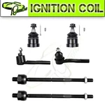 6x Ball Joints Tie Rods Suspension Parts For 2003 2004 2005-2007 Cadillac Cts. Fixed Price $72.74.