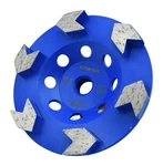 Actintool 4.5" Plate 6 Arrow Segments Grinding Cup Wheel For Concrete Floor G.... Fixed Price $48.92.