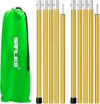 Aluminum Tent Poles For Tarp & Awnings - 75in Adjustable Collapsible .... Fixed Price $34.63.